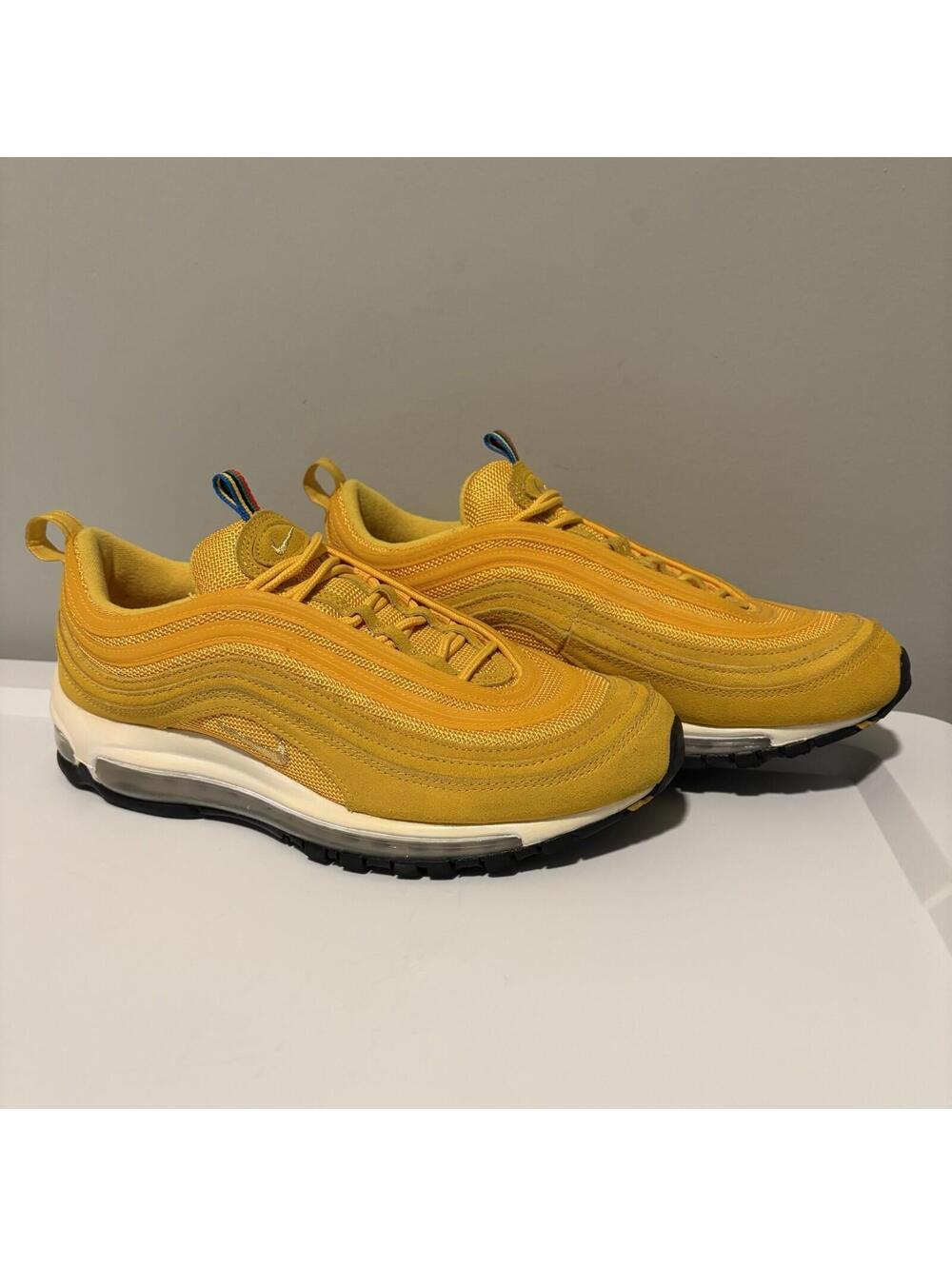 Nike Air Max 97 QS Olympic Rings Pack Yellow Mens Size 9 Shoes CI3708-700